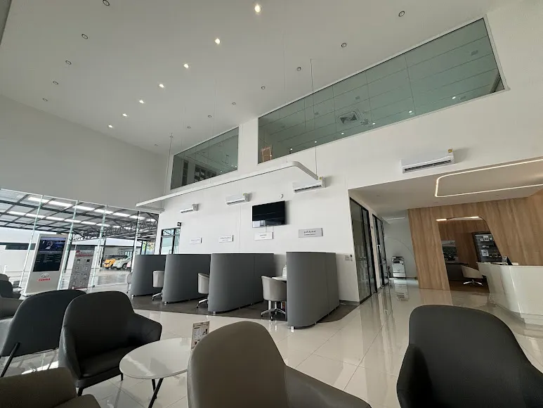 GWM Lopburi showroom — consultant lounge